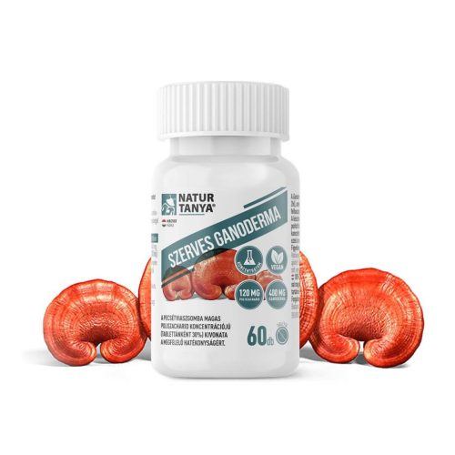 Natur Tanya® Szerves Ganoderma - 60 db