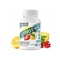 Natur Tanya® Szerves C+D+K - 60 db