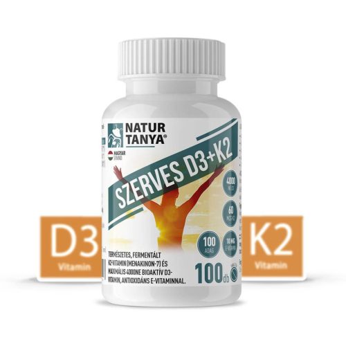 Natur Tanya® Szerves D3 és K2 - 100 db