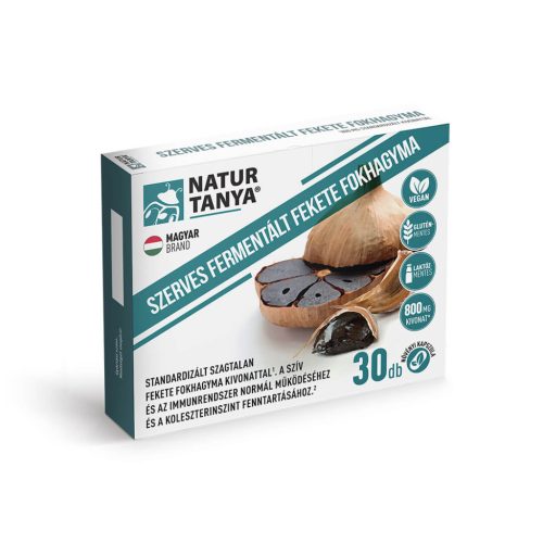Natur Tanya® Fermentált Fekete Fokhagyma - 30db