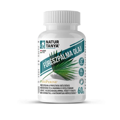 Natur Tanya® FŰRÉSZPÁLMA OLAJ (Szabalpálma, Saw palmetto) - 60 db