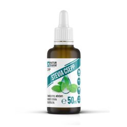   Natur Tanya® Stevia Csepp (Édesfű, Jázminpakóca) Természetes eredetű stevia édesítőszer. 50ml