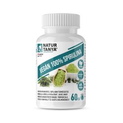 Natur Tanya® Vegán 100% Spirulina - 60 db