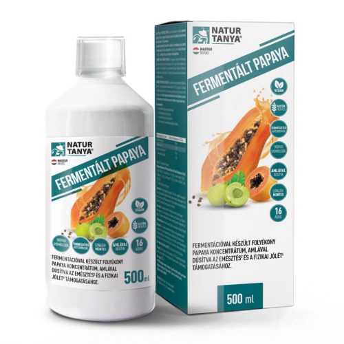Natur Tanya® FERMENTÁLT PAPAYA 500ml