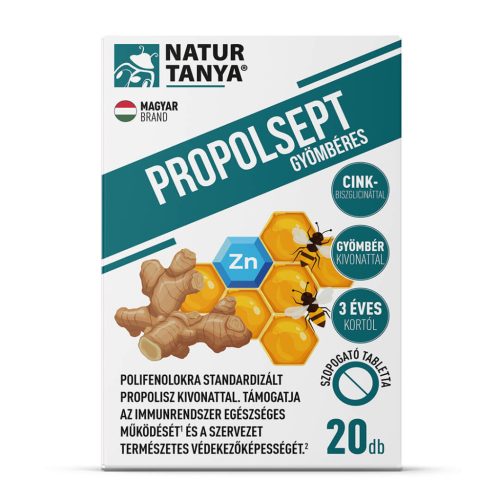 Natur Tanya® PROPOLSEPT GYÖMBÉRES - 20 db