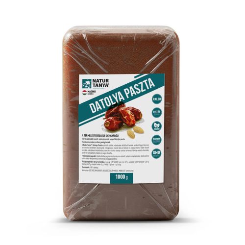 Natur Tanya® Datolya paszta - adalékanyag mentes, természetes édesítő. 1000 g
