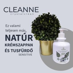 Cleanne Natúr Krémszappan és tusfürdő 470 gr