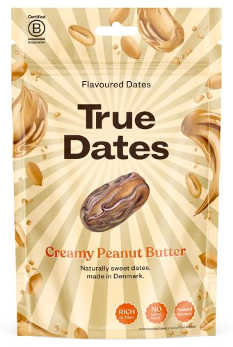 True Dates magnélküli ízesített datolya - Peanut Butter 100g