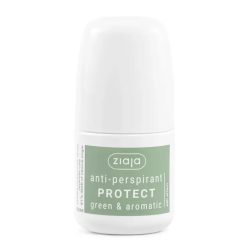   ZIAJA Izzadásgátló deo roll-on – zöld és üde illattal, 48 h védelem 60 ml