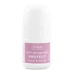   ZIAJA Izzadásgátló deo roll-on – virágos és pézsma illattal, 48 h védelem 60 ml