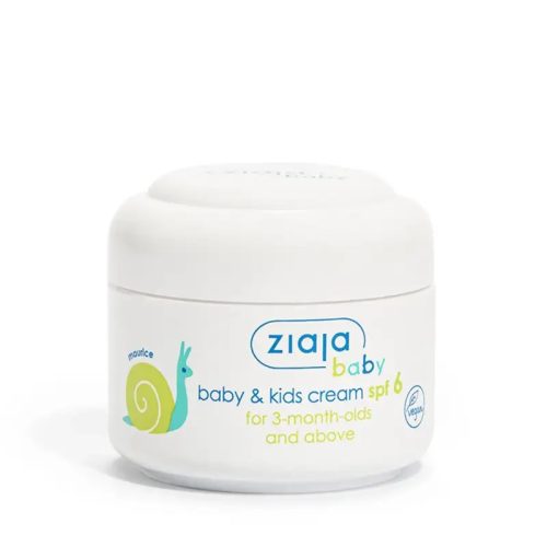 ZIAJA Baba és gyermek fényvédő krém 3 hónapos kortól SPF6 50 ml