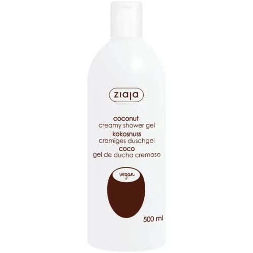 ZIAJA Kókusz krémtusfürdő 500 ml