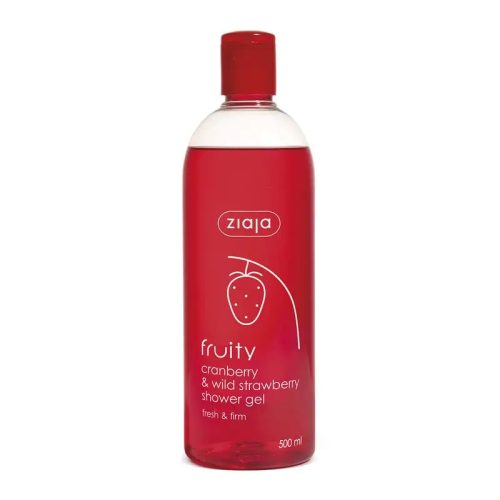 ZIAJA Tusfürdő gél áfonya és szamóca kivonattal 500 ml