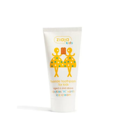 ZIAJA Gyermek fogkrém süti-vaníliafagyi ízesítéssel 50 ml