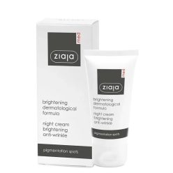   ZIAJA MED világosító ránctalanító éjszakai krém pigmentfoltos bőrre 50 ml