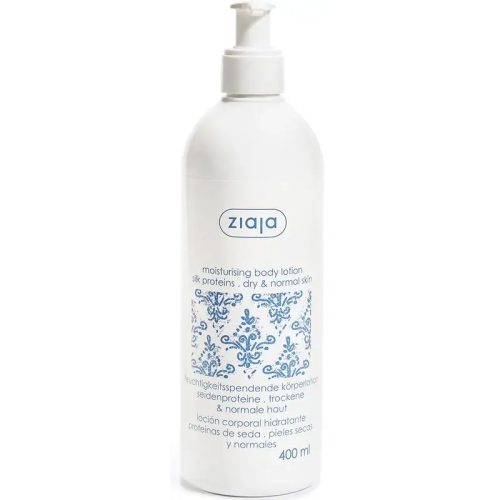 ZIAJA Selyem protein testápoló pumpás 400 ml