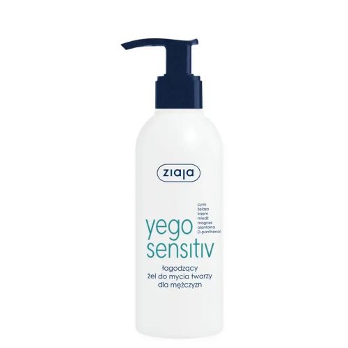 ZIAJA YEGO Sensitive arctisztító gél 200 ml