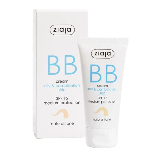 ZIAJA BB krém zsíros és vegyes bőrre - natúr tónus 50 ml