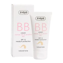   ZIAJA BB krém száraz, normál és érzékeny bőrre - natúr tónus 50 ml