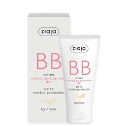   ZIAJA BB krém száraz, normál és érzékeny bőrre - világos tónus 50 ml