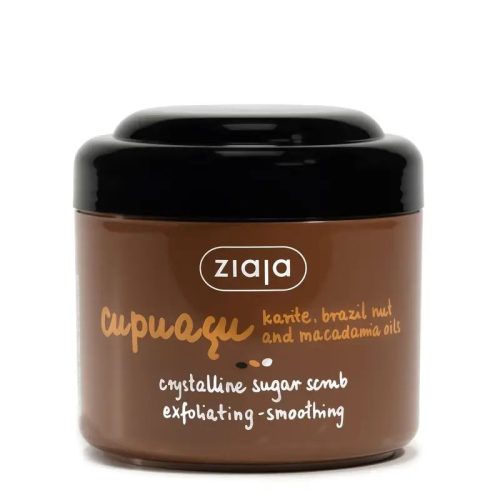 ZIAJA Cupuacu cukros tusfürdő-testradír 200 ml