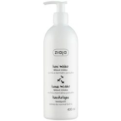 ZIAJA Kecsketejes testápoló pumpás 400 ml