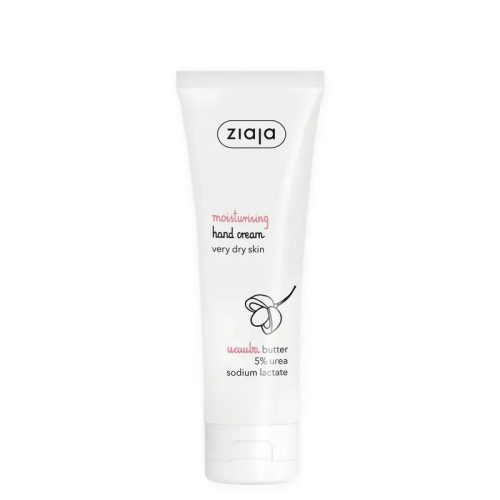 ZIAJA Kézkrém ucuuba vajjal és 5% karbamiddal - hidratáló 80 ml