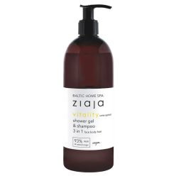   ZIAJA Baltic Home Spa vitality tusfürdő gél és sampon 3in1 500 ml