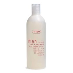 ZIAJA MEN vörös cédrus tusfürdő és sampon 400 ml