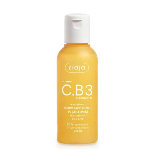 ZIAJA C.B3 vitamin niacinamid hámlasztó arctonik 1% (AHA+PHA) 120 ml