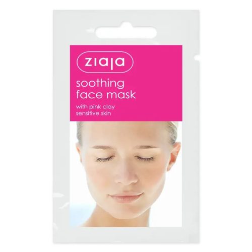 ZIAJA Arcmaszk pink agyaggal - nyugtató 7 ml