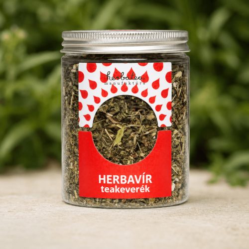Herbatea HERBAVIR teakeverék – 70 g Bodorrózsával