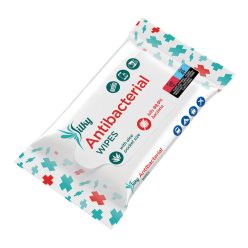   Silky Antibacterial 10 lapos visszazárható antibakteriális törlőkendő