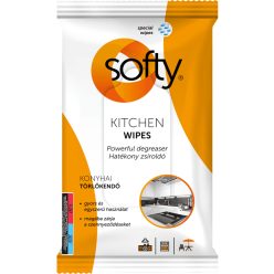 Softy Kitchen konyhai nedves törlőkendő 40 lap