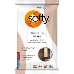 Softy Furniture bútorápoló nedves kendő 40 lap