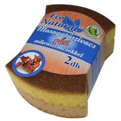 Eco Natural kókuszszivacs réz szemcsékkel 2db/cs