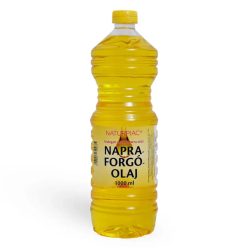 Naturpiac Napraforgó olaj hidegen sajtolt 1 liter