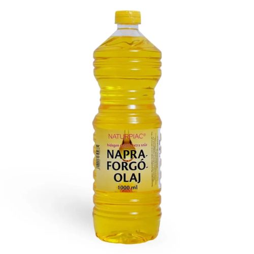 Naturpiac Napraforgó olaj hidegen sajtolt 1 liter
