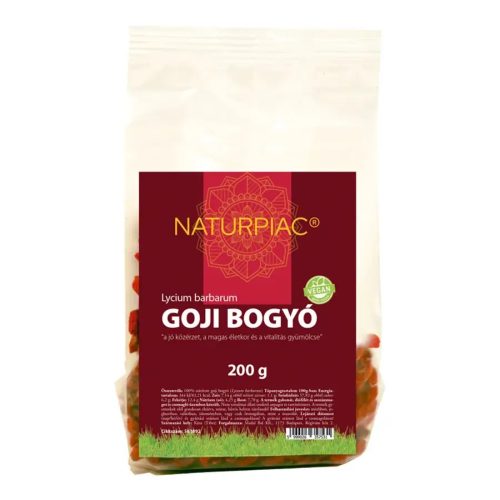NaturPiac Goji bogyó (Lycium barbarum) 200g