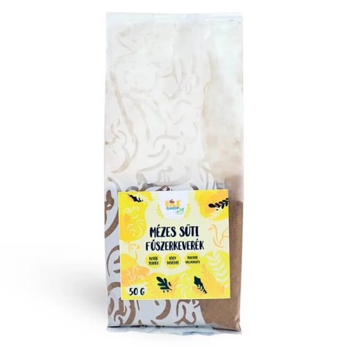 Bulkshop mézes süti fűszerkeverék, 50g
