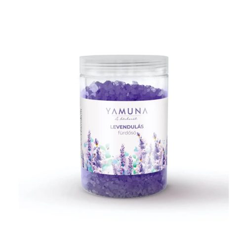 Yamuna Tégelyes fürdősó levendulás 1 kg
