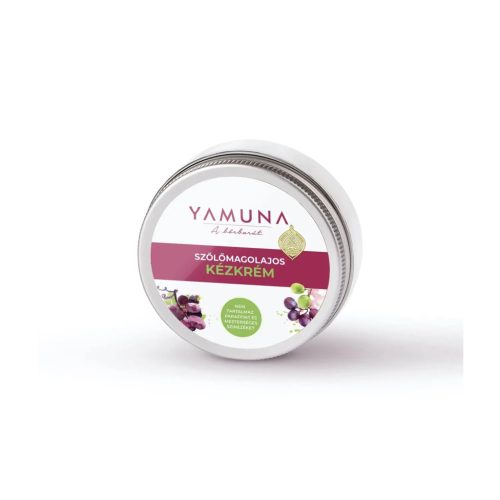 Yamuna Szőlőmagolajos kézkrém 50ml
