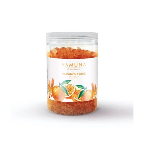 Yamuna Tégelyes fürdősó narancs-fahéj illattal 1 kg