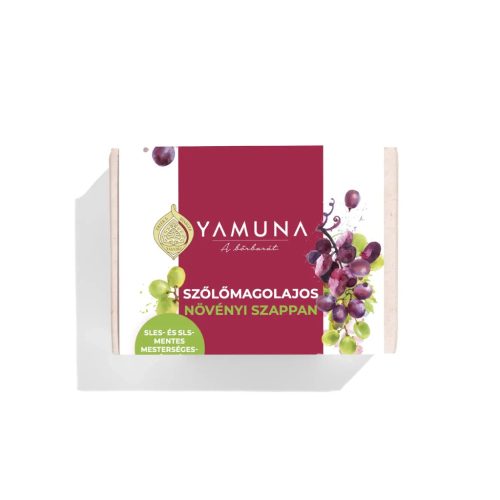 Yamuna Szőlőmagolajos növényi prémium szappan 110g