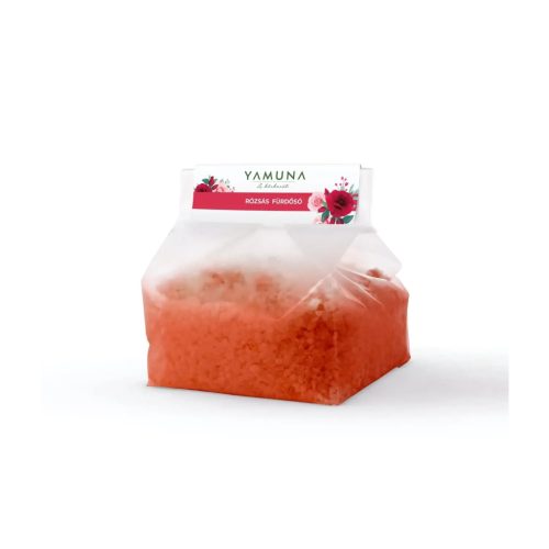 Yamuna Rózsás fürdősó zacskós 1kg