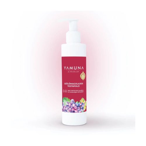 Yamuna Szőlőmagolajos testápoló 200 ml