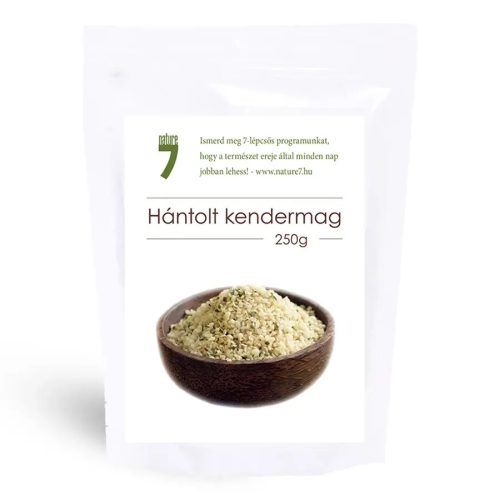Nature7 kendermag hántolt 250g