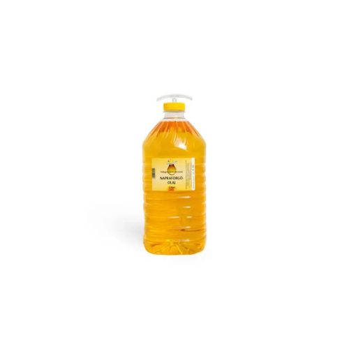 Bulkshop napraforgó olaj 5 liter, HIDEGEN SAJTOLT