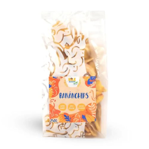 Bulkshop banánchips 250g