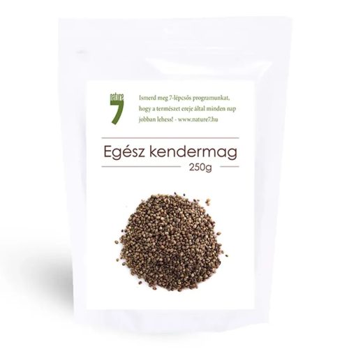 Nature7 kendermag egész, 250g